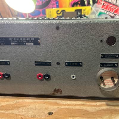 Heurtier 6w single ended el84 vintage tube amplifier project PA filmosound amp image 5