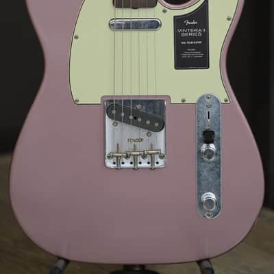 Fender Limited Edition Vintera II Road Worn '60s Telecaster - Burgundy Mist Metallic image 1