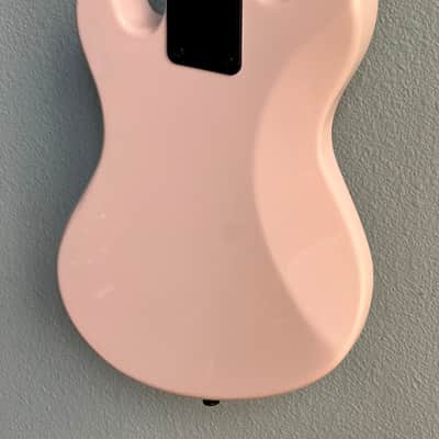 Kala UBASS-SB-LP-FS Solid Body Fretted U-Bass 2023 - Present - Pale Pink image 7