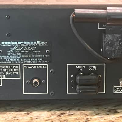 Marantz 2230 Stereo Receiver-Serviced-Sweet image 11