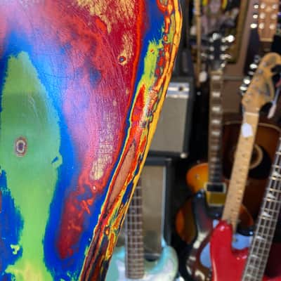 KNE Hardtail Superstrat Body - Custom "Predator" Thermal Image image 5