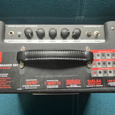 Fender Bassbreaker 007 7-Watt 1x10" Celestion Speaker Guitar Combo Tube Amp San Diego pick up only image 4