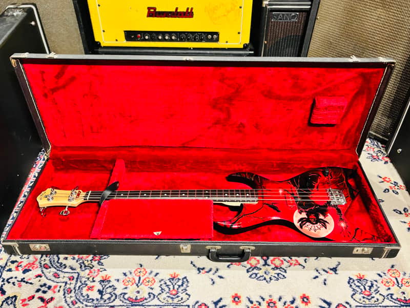 1980 B.C. Rich Son Of A Rich Bich Bass USA - Custom “Sorcerer” Finish w/ OHSC image 1