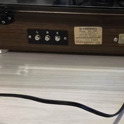 VINTAGE PIONEER TURNTABLE/MADE IN JAPAN/1973//33/45 SPEED image 7