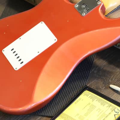 2019 Fender Custom Shop '60 Reissue Stratocaster Electric Guitar Journeyman Relic Candy Apple Red + COA OHSC image 19