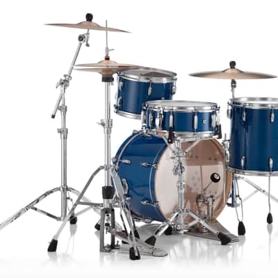 Pearl Professional Series 3 Piece Shell Pack - 20" Bass Drum SHEER BLUE image 3