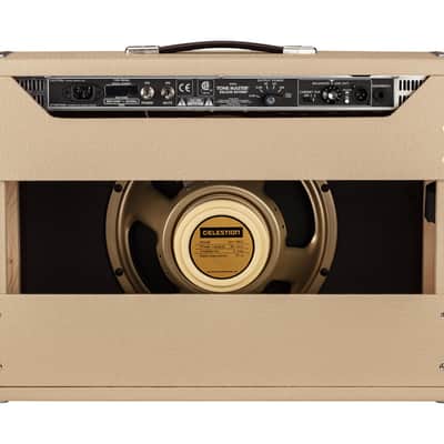 Used Fender Tone Master Deluxe Reverb 100-Watt 1x12" Combo Amp - Blonde image 5