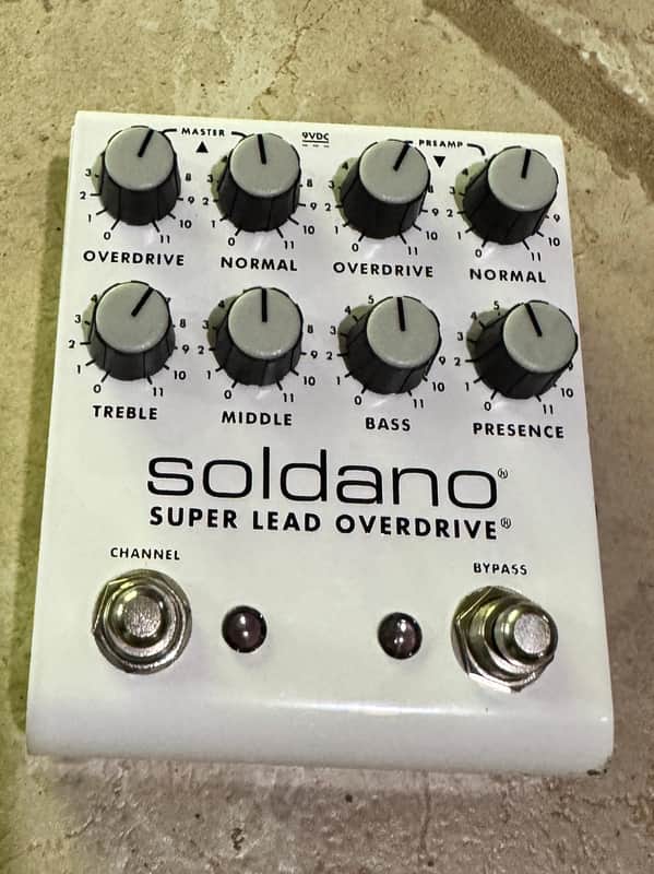 Soldano SLO Plus Pedal 2024 - Present White image 1