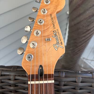 Fender Standard Stratocaster MIM - Red (Repainted), Rosewood Board, SSS image 6