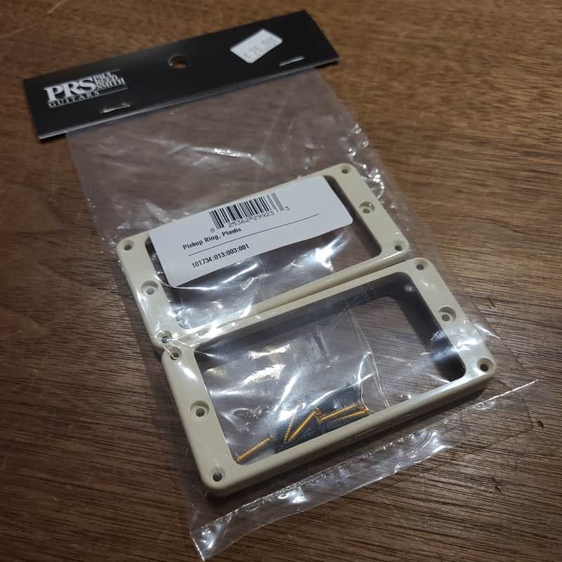 PRS Pickup Rings, Set of 2 (Hum/Hum), Ivory Stoptail Models image 1