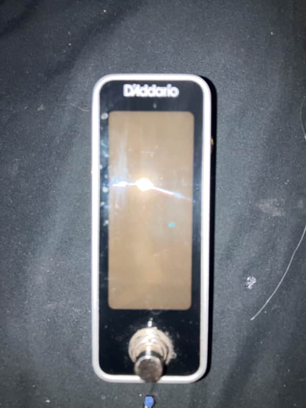 D'Addario PW-CT-20 Chromatic Pedal Tuner 2017 - Present - Black / Silver image 1