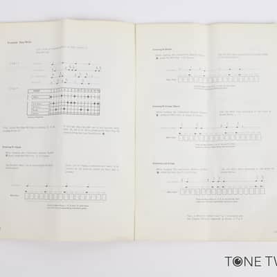Roland TR-727 Owners Manual Instruction Book in bad shape VINTAGE SYNTH DEALER image 3