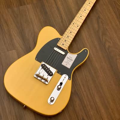 Fender Japan Traditional II 50s Telecaster with Maple FB in Butterscotch Blonde image 2