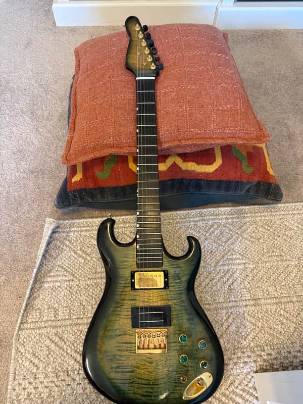 Custom PRS-style Strat 2000’s-2010’s - Glossy image 1