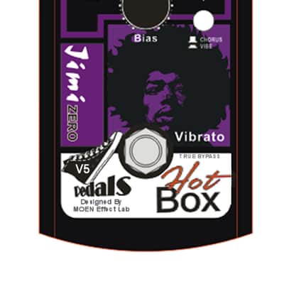 Hot Box HB-VB5 Gen4 Vibe/Chorus Guitar VIBE Effect Pedal image 2