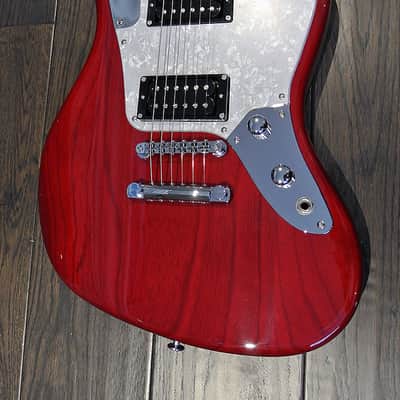 Bacchus Craft Japan Series - Windy Ash - Electric Guitar - Transparent Red - Clearance - Last One image 1