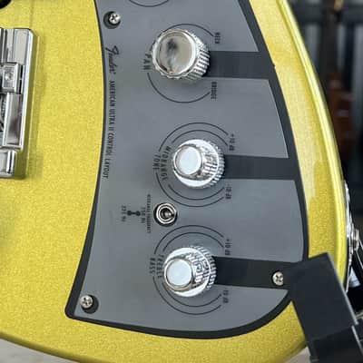 Fender American Ultra II Meteora Bass Solar Flare image 3
