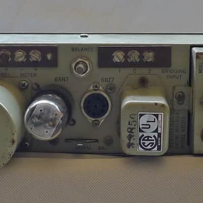 Very Cool Webster Electric WSC 515 Tube Compressor Microphone Pre amp Altec 438 EMI RS 124 image 13