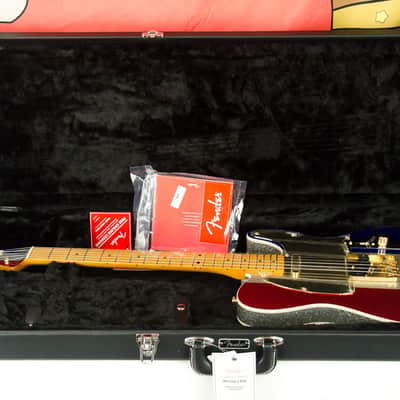 Fender Limited Edition Buck Owens Telecaster®, Maple Fingerboard, Red, Silver and Blue Sparkle image 2