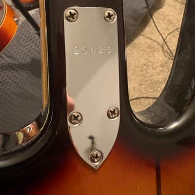 Fury Baritone guitar rare one off build 1984 all original image 6