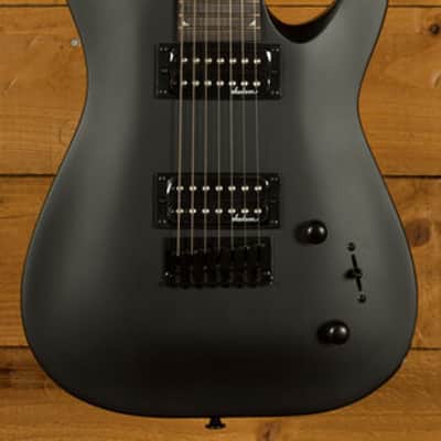 Jackson JS Series Dinky Arch Top JS22-7 DKA HT - Amaranth - Satin Black - 7-String image 3
