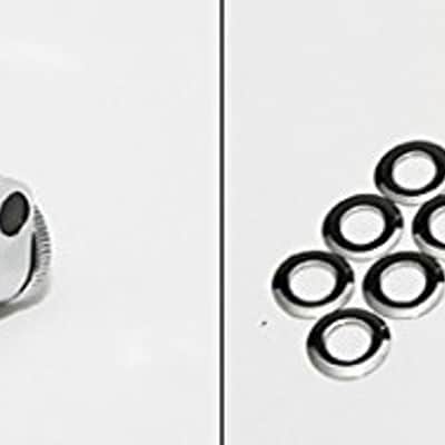 Grover 502C Roto-Grip Locking Rotomatic Tuners, 3-Per-Side 3+3, Chrome image 2