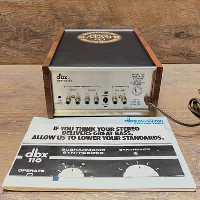 REVIVE AUDIO MODIFIED: DBX 100 BOOM BOX-DUAL CHANNEL SUB-HARMONIC SYNTHESIZER image 6