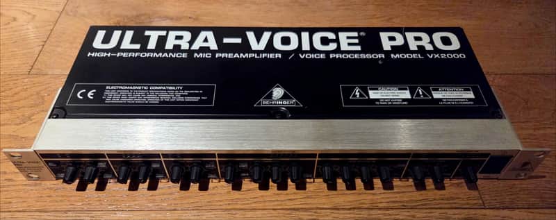 Behringer Ultra Voice Pro VX 2000 Voice Channel image 1