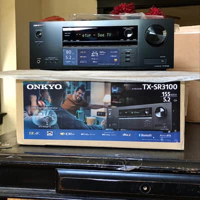 Onkyo TX-SR3100 5.2-Channel 8K Ultra HD Home Theater Receiver with Bluetooth, Dolby Vision, Dolby Atmos, DTS:X, HDR & All Accessories! *BRAND NEW/OPEN-BOX!* image 7