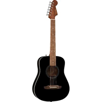 FENDER - California Standard Redondo Mini with Bag  Spruce Top  Black - 0974101106 image 3
