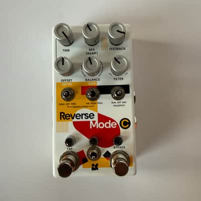 Chase Bliss Audio Reverse Mode C original White Edition as New in Box No. 369 image 3