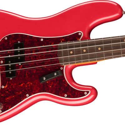 FENDER - Limited Edition Limited Edition Vintera II Road Worn 60s Precision Bass Rosewood Fingerboard Fiesta Red - 0149090340 image 4