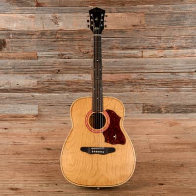 Harmony H-159 X-Brace Conversion Natural 1960s image 4
