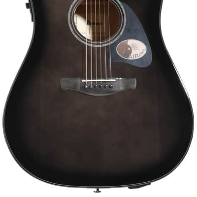 Ibanez AAD77CE Acoustic-electric Guitar - Black Sunburst image 2