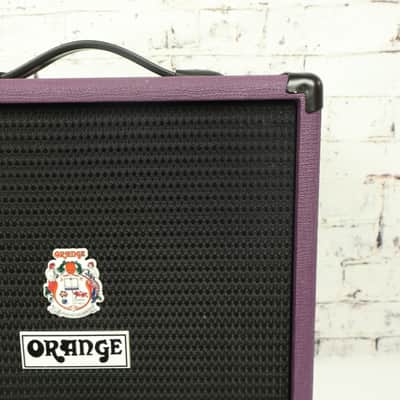 Orange Crush Bass 50 Glenn Hughes Limited Edition Purple Bass Combo Amplifier image 3