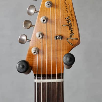 Fender Custom Shop LTD Poblano Strat Suphrel in Super Faded Aged 3-Color Sunburst image 8