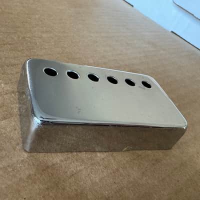 Gibson Vintage 1960's Chrome Patent # Pickup Cover ES SG 1965 1966 1967 1968 1969 1970 image 1