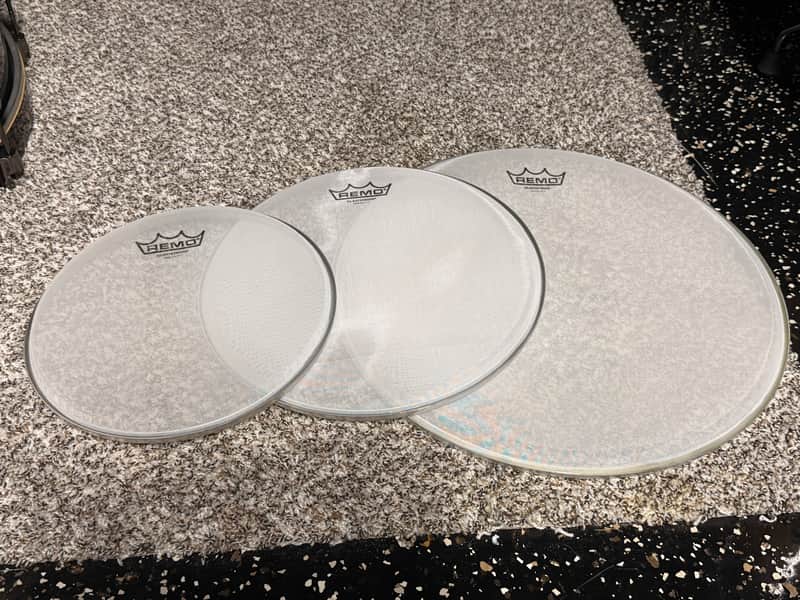 Used - 10” / 12” / 16” - Remo Silentstroke Drum Head image 1