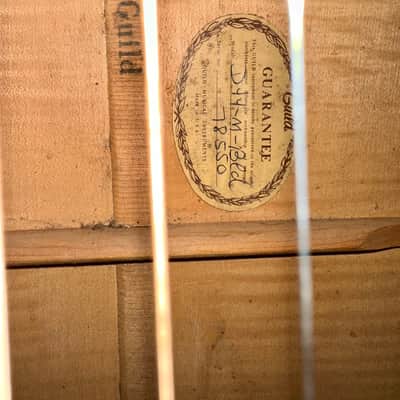 1973 Guild D-44M Solid Maple, Fresh Neck Reset, Bob Colosi Equipped image 4