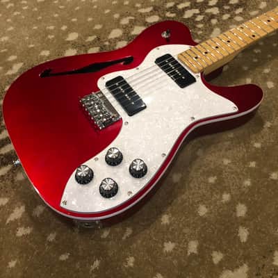 Firefly FFPTH 2020 Red Telecaster Thinline w/ Locking Tuners image 14