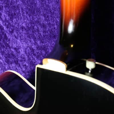 Rare Condition Gretsch 6124 Single Anniversary 1963 Shaded Golden Electric Guitar Hollowbody Sunburst Case Candy OHSC image 21