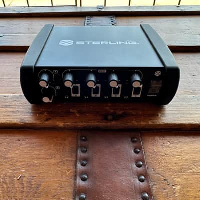 (18295) Sterling Audio SHA4 4-Channel Headphone Amplifier 2023 - Present - Black image 2