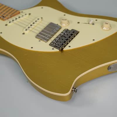 LsL Instruments Del Rey Gold Finish Light Relic Electric Guitar w/OHSC image 7