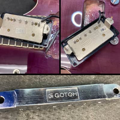 B.C. Rich USA Custom Shop Singlecut Transparent Purple 1991 w/Hard Shell Case (Refin) image 18