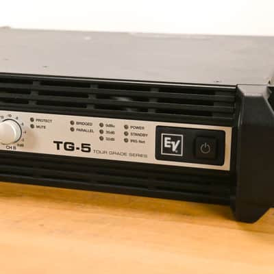 Electro-Voice (EV) TG-5 120V 2-Channel Tour Grade Power Amplifier CG01YB5 image 2