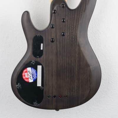 ESP LTD B-204SM- See Thru Black Satin image 11