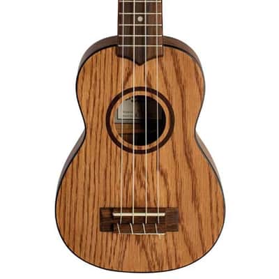 Mint Lanikai Model OA-S Oak Soprano Size Acoustic Ukulele with 10mm Padded Gig Bag image 2