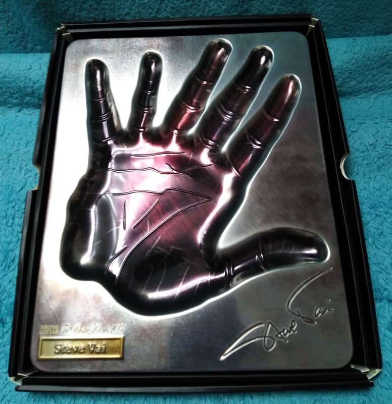 Steve Vai Young Guitar Magazine Master Hands 2015 | Reverb Sweden