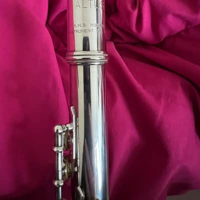 Vintage Altus AFL-911E 0.985 Britannia Silver Headjoint, Split E Mechanism, Closed Hole, Step-Up Intermediate Model image 3