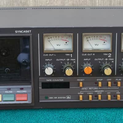 TASCAM 234 SYNCASET Professiona 4 Channel Cassette Deck w/ DBX image 1
